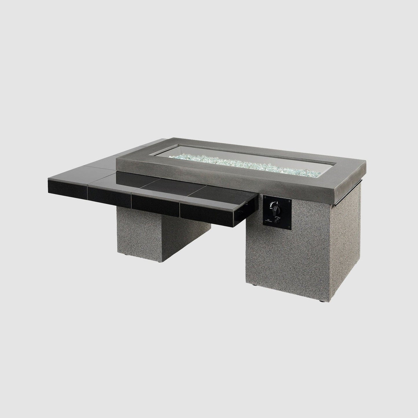 The Outdoor GreatRoom Company Uptown 64" Linear Gas Fire Pit Table