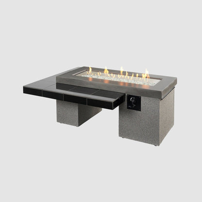 The Outdoor GreatRoom Company Uptown 64" Linear Gas Fire Pit Table