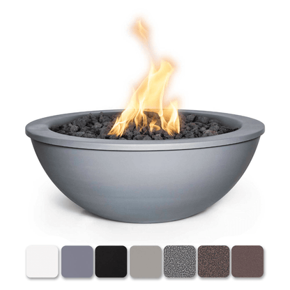 The Outdoor Plus 27" Sedona Powder Coated Steel Round Fire Bowl