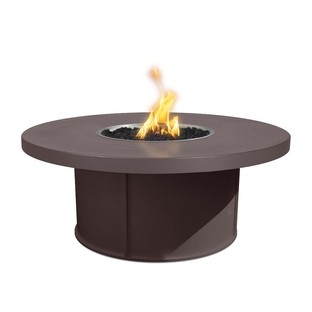 The Outdoor Plus 36" Mabel Powder Coated Steel Round Fire Pit Table