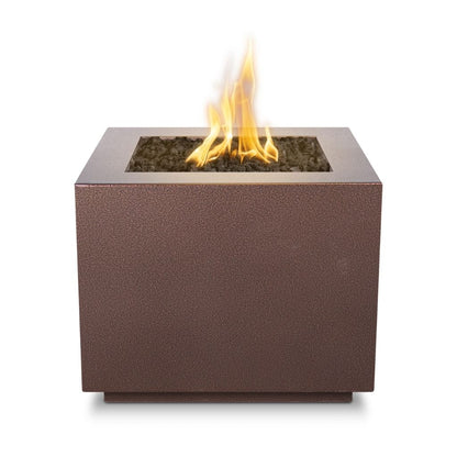 The Outdoor Plus 42" Forma Powder Coated Steel Square Fire Pit Table