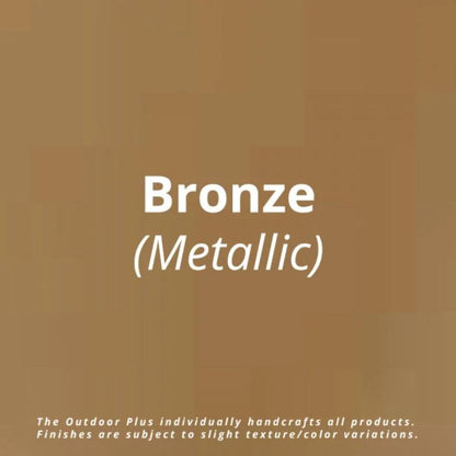 The Outdoor Plus 60" Alameda GFRC Metallic/Rustic Concrete Top Rectangle Liquid Propane Fire Pit Table - 12V Electronic