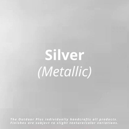 The Outdoor Plus 60" Alameda GFRC Metallic/Rustic Concrete Top Rectangle Liquid Propane Fire Pit Table - 12V Electronic