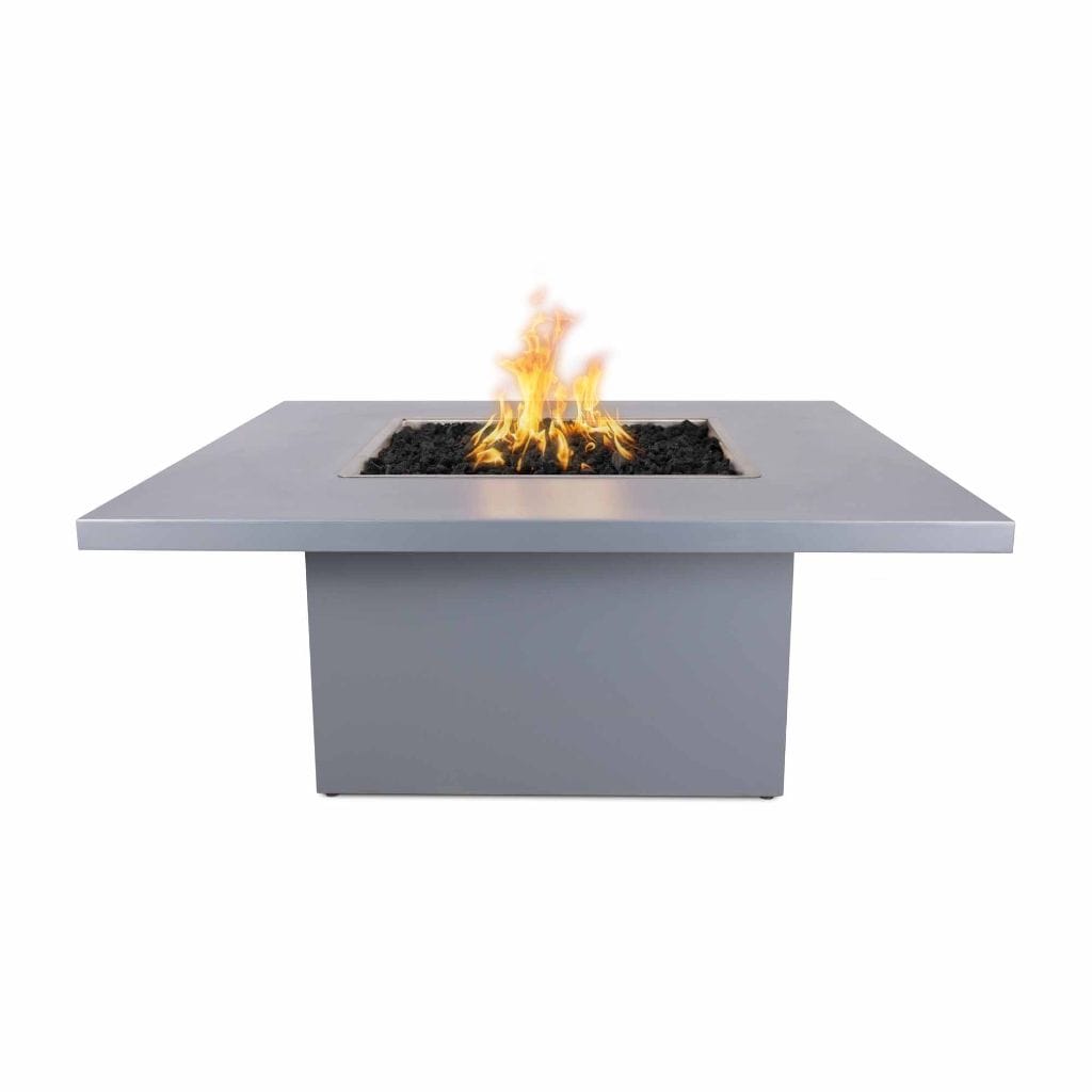 The Outdoor Plus 60" Bella Powder Coated & Stainless Steel Square Fire Pit