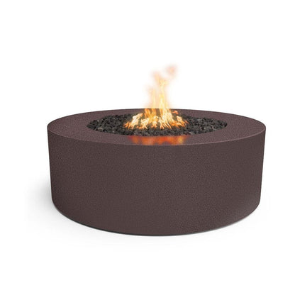 The Outdoor Plus 60" Unity Powder Coated Steel Round Fire Pit - 18" Tall