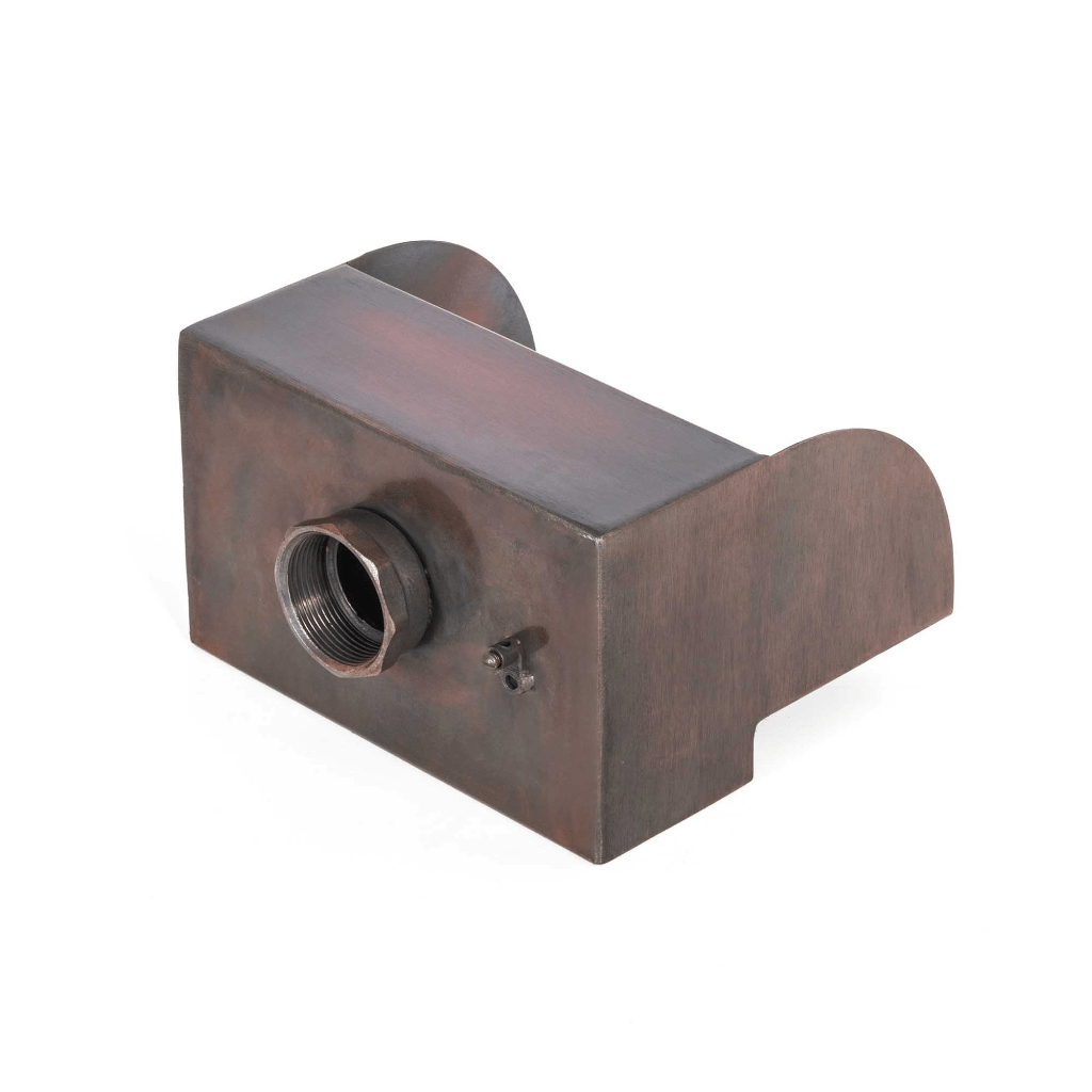 The Outdoor Plus Copper/Stainless Steel Smooth Flow Radius Scupper