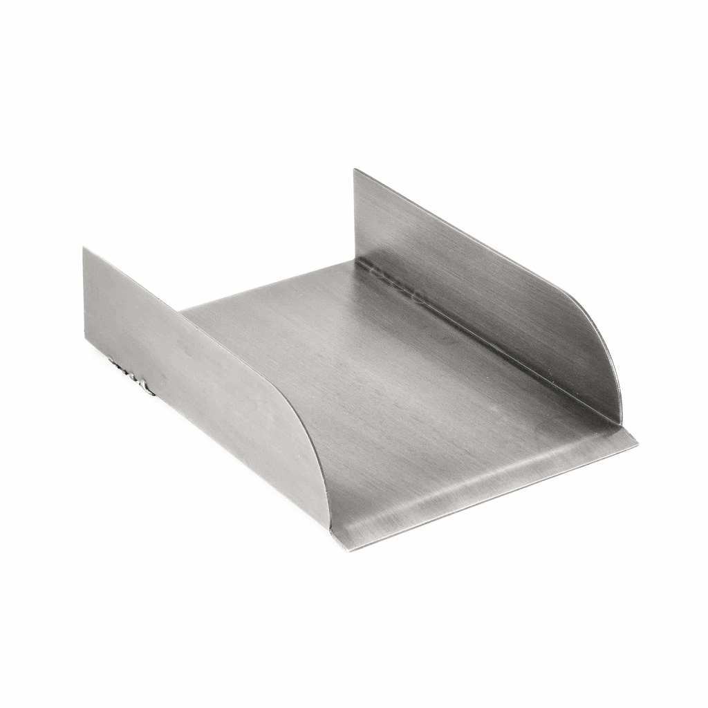 The Outdoor Plus Copper/Stainless Steel Straight Spillway Scupper