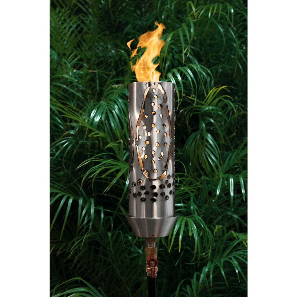 The Outdoor Plus Coral Stainless Steel Gas Fire Torch