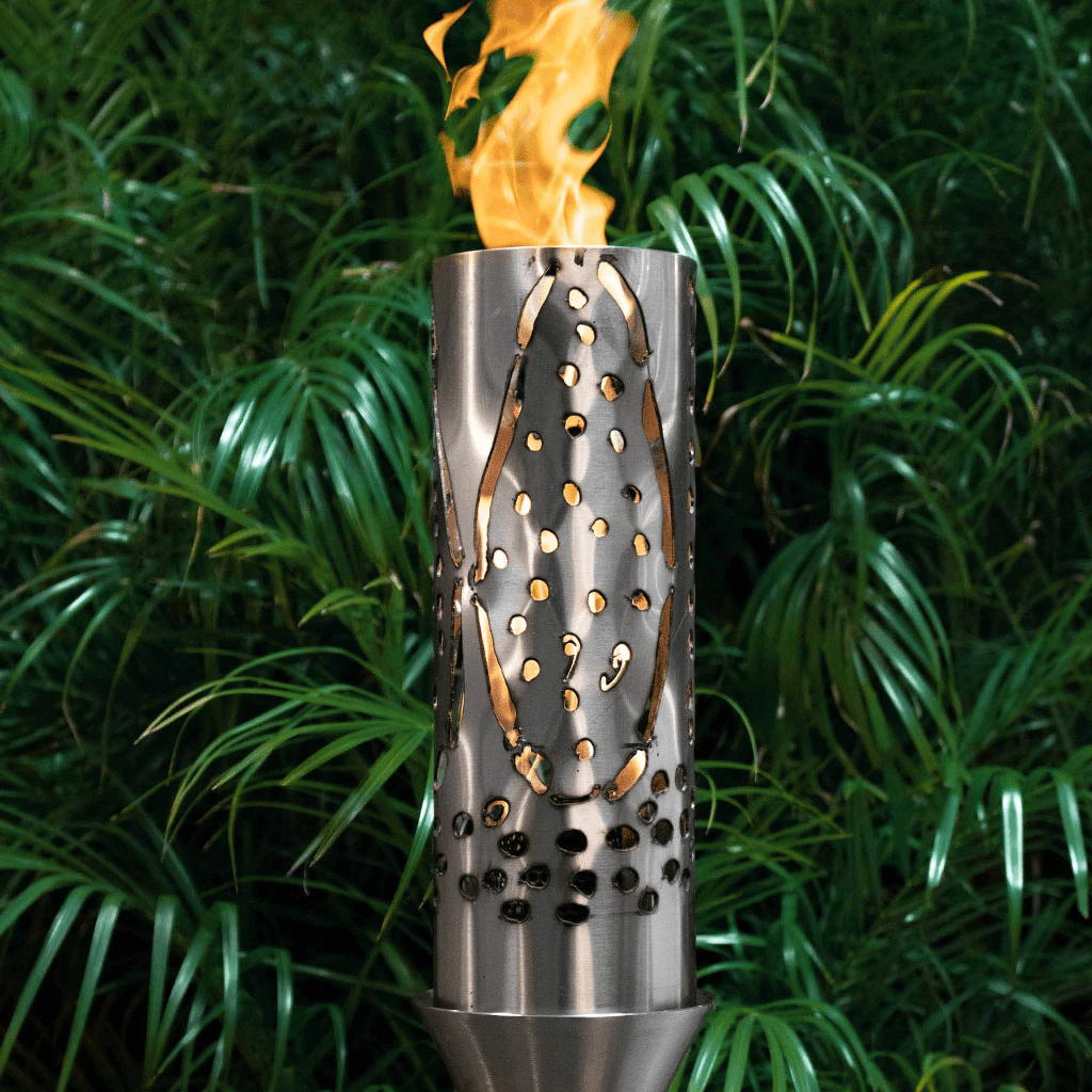 The Outdoor Plus Coral Stainless Steel Gas Fire Torch