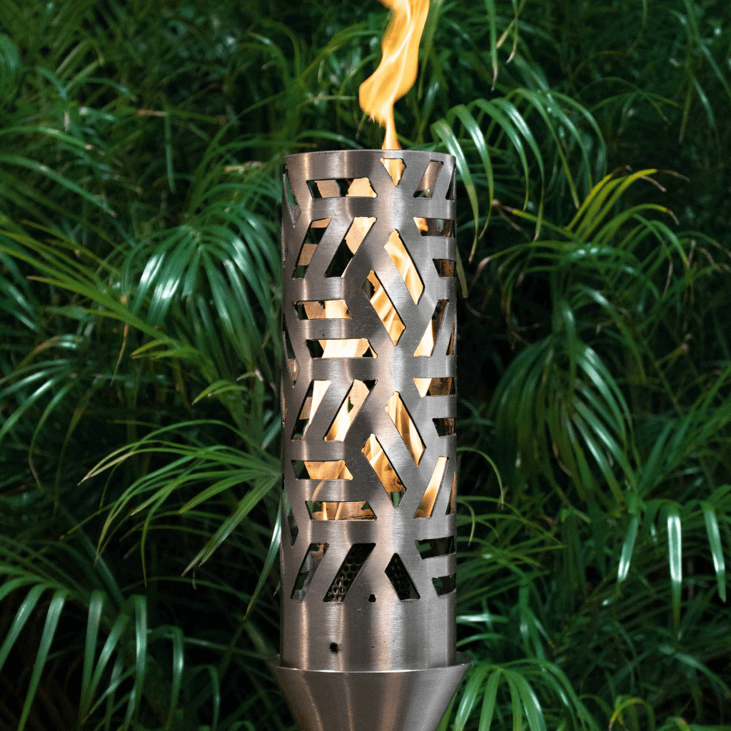 The Outdoor Plus Cubist Stainless Steel Gas Fire Torch