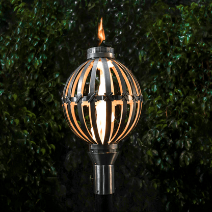 The Outdoor Plus Globe Stainless Steel Gas Fire Torch