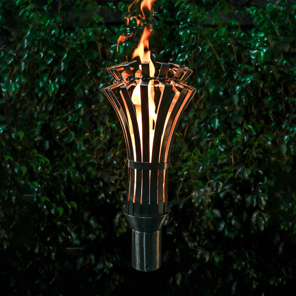 The Outdoor Plus Gothic Stainless Steel Gas Fire Torch
