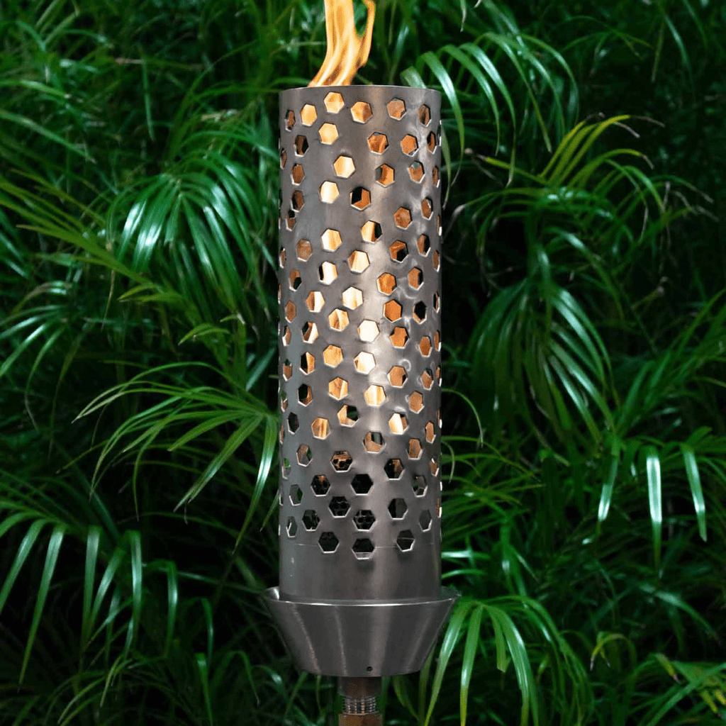 The Outdoor Plus Honeycomb Stainless Steel Gas Fire Torch