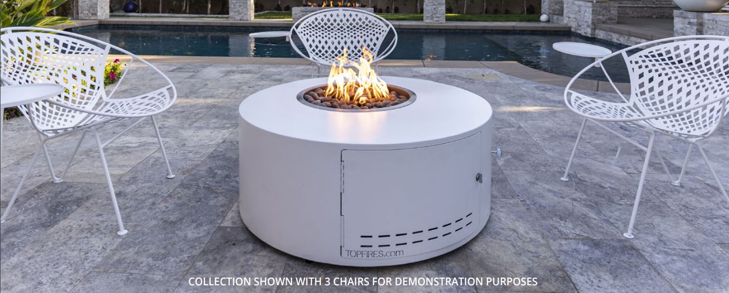 Fire pit lounge online chairs