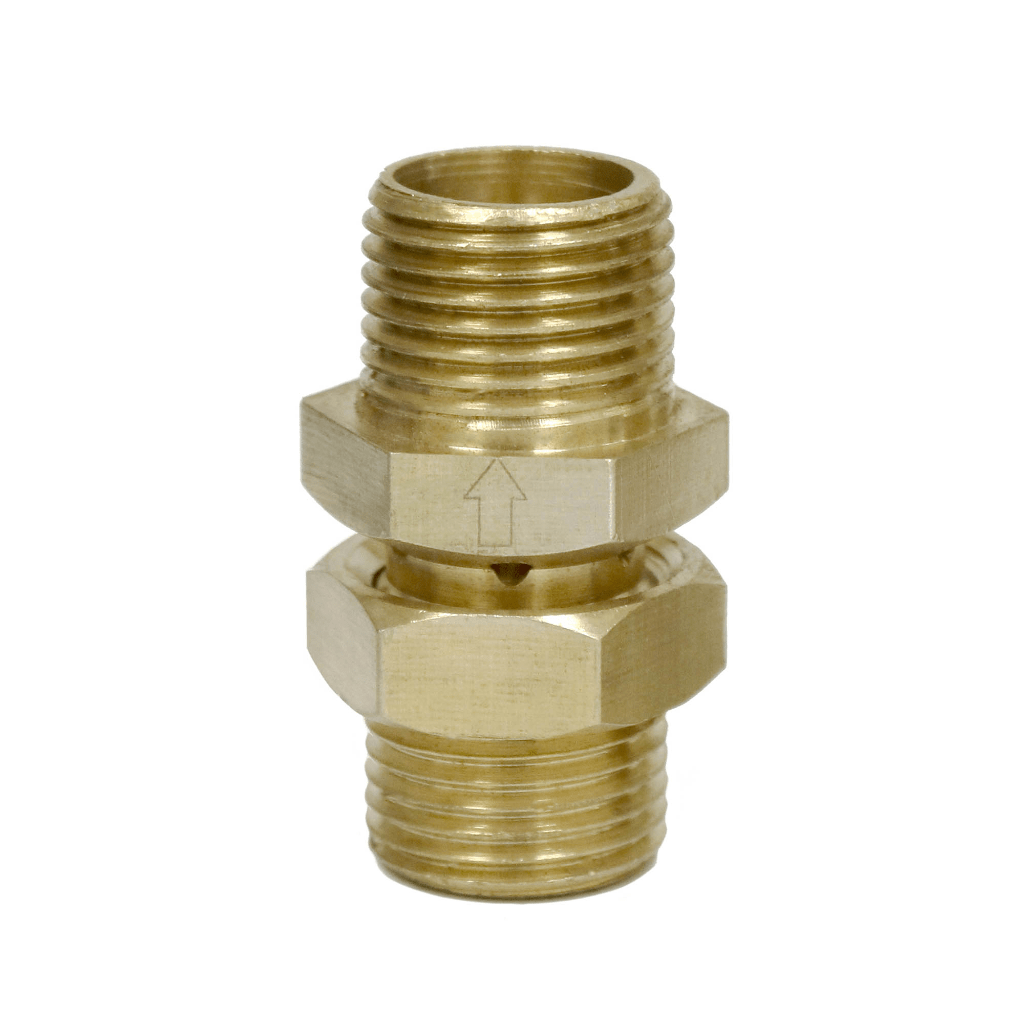 The Outdoor Plus Male Liquid Propane Gas Air Mixer Brass Fitting