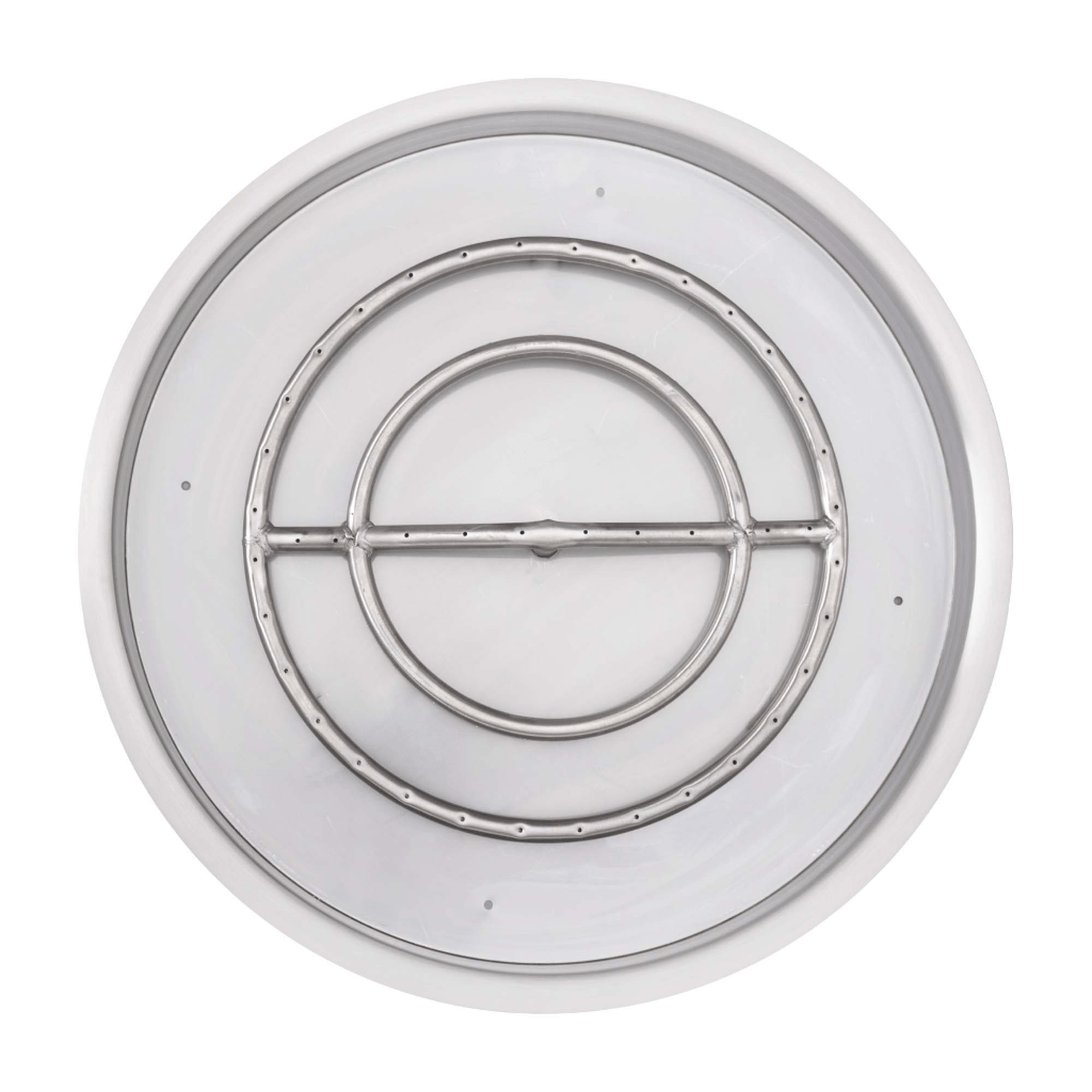 The Outdoor Plus Round Drop-in Pan With Stainless Steel Round Burner