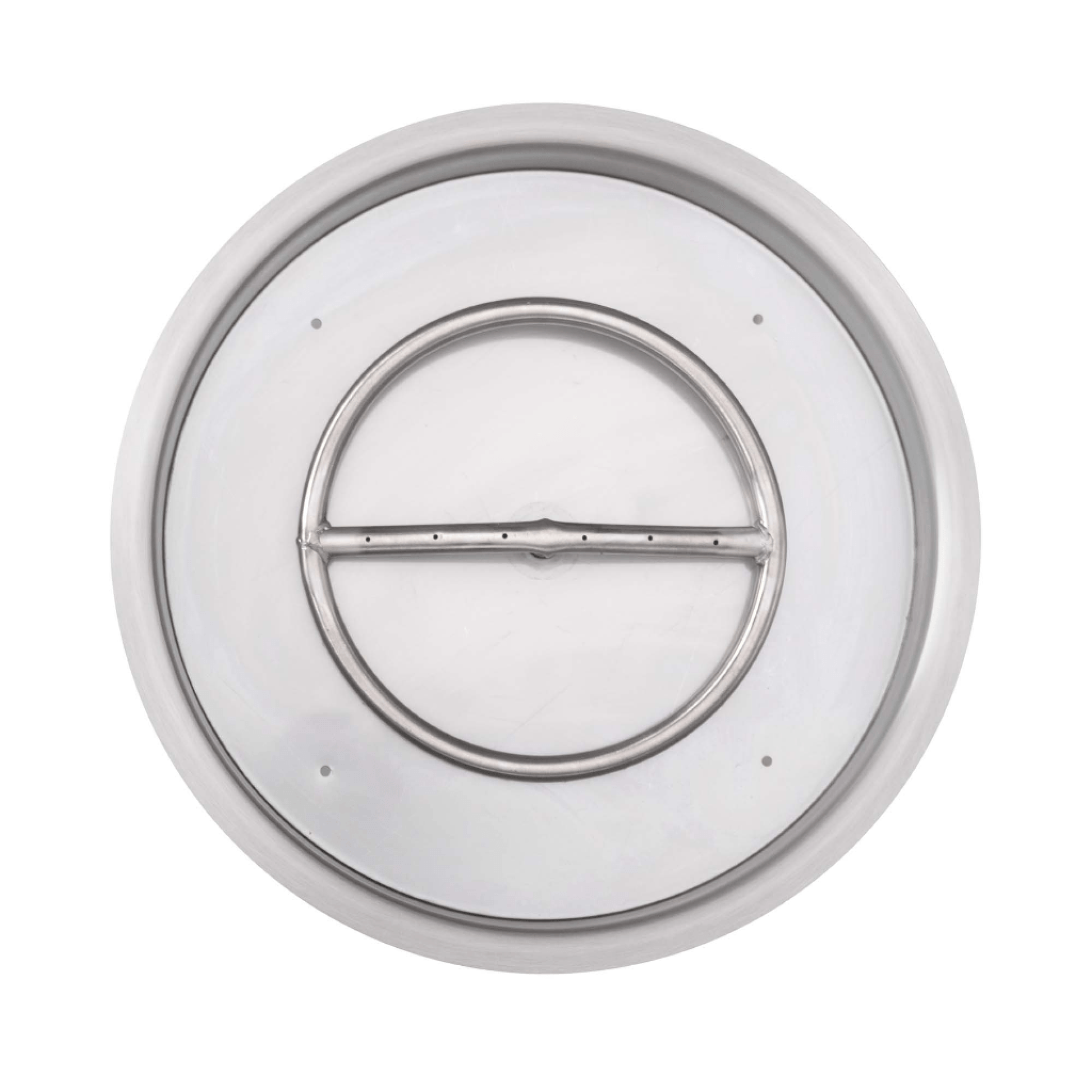 The Outdoor Plus Round Drop-in Pan With Stainless Steel Round Burner