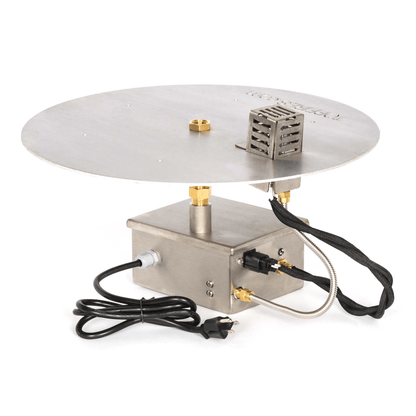 The Outdoor Plus Round Drop-in Pan With Stainless Steel Triple 'S' Bullet Burner