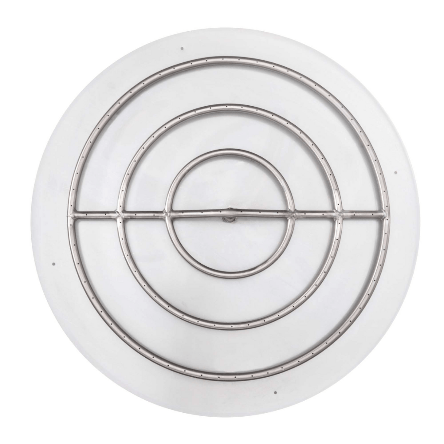 The Outdoor Plus Round Flat Pan With Stainless Steel Round Burner