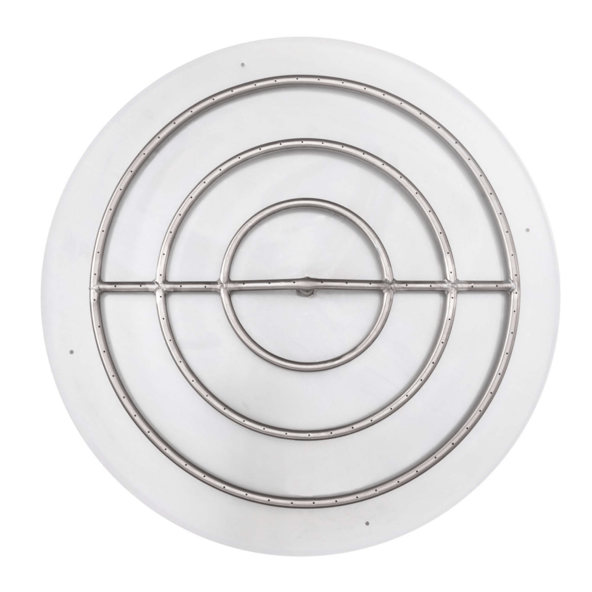 The Outdoor Plus Round Flat Pan With Stainless Steel Round Burner