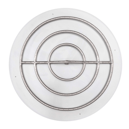 The Outdoor Plus Round Flat Pan With Stainless Steel Round Burner