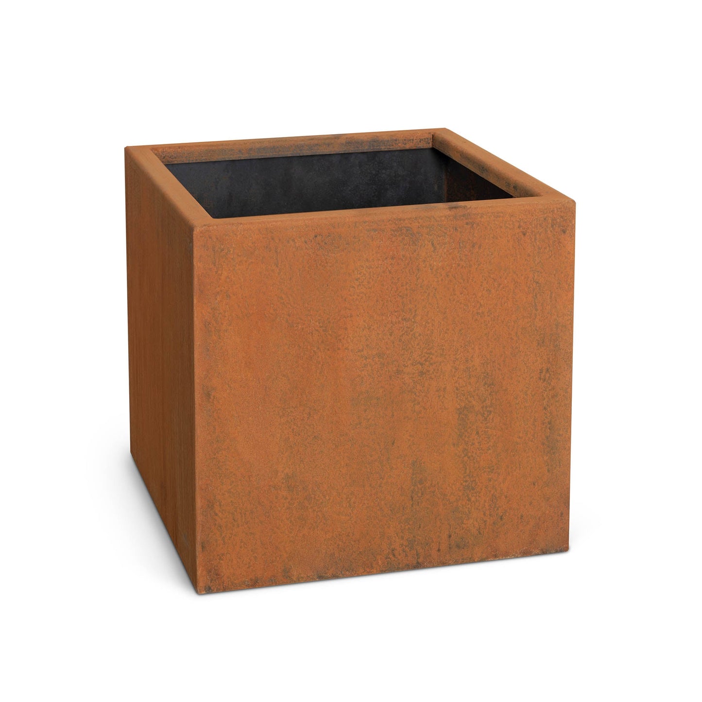 The Outdoor Plus Square Moderna 30" Corten Steel Planter