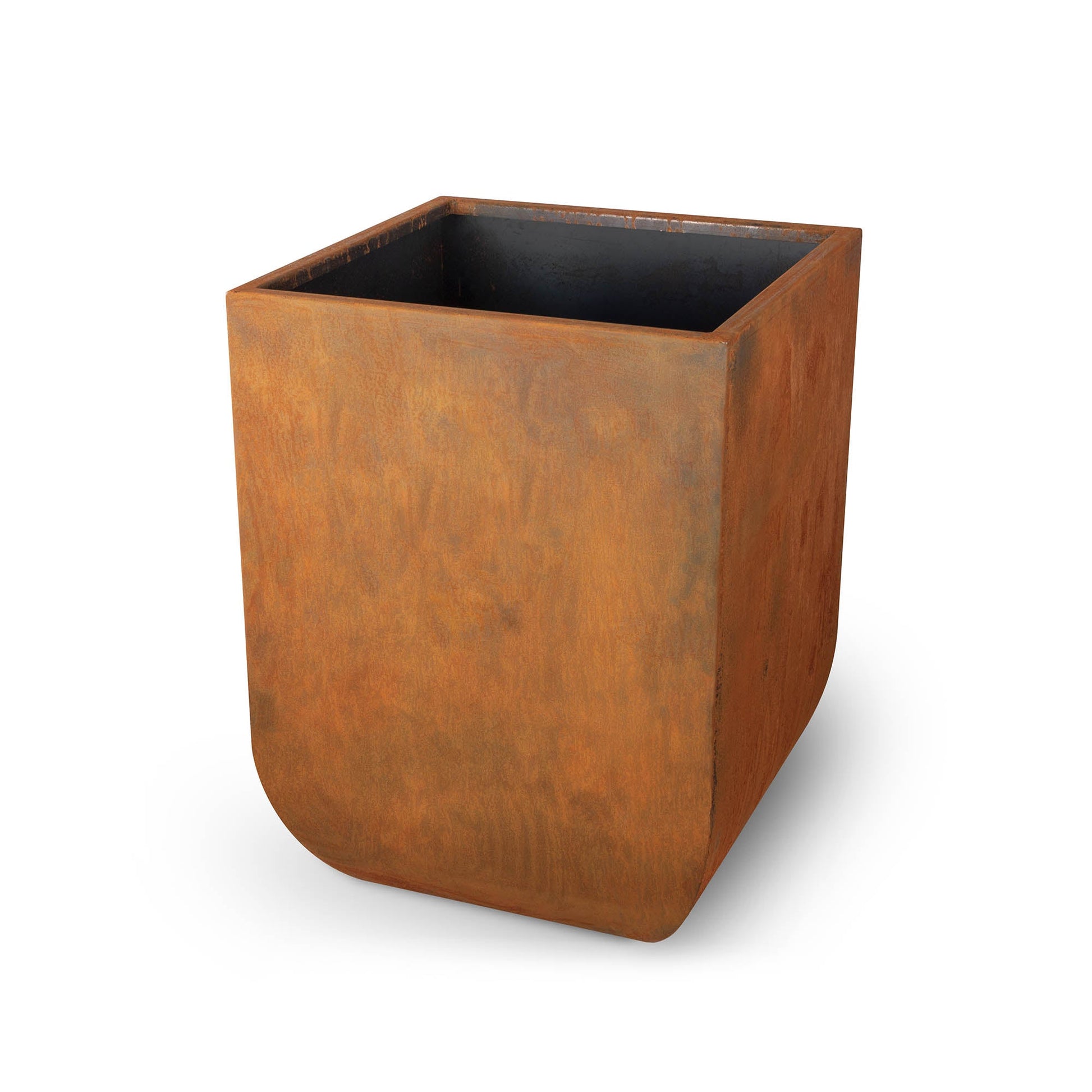 The Outdoor Plus Vertical Tuscon 30" Corten Steel Planter