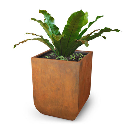 The Outdoor Plus Vertical Tuscon 30" Corten Steel Planter
