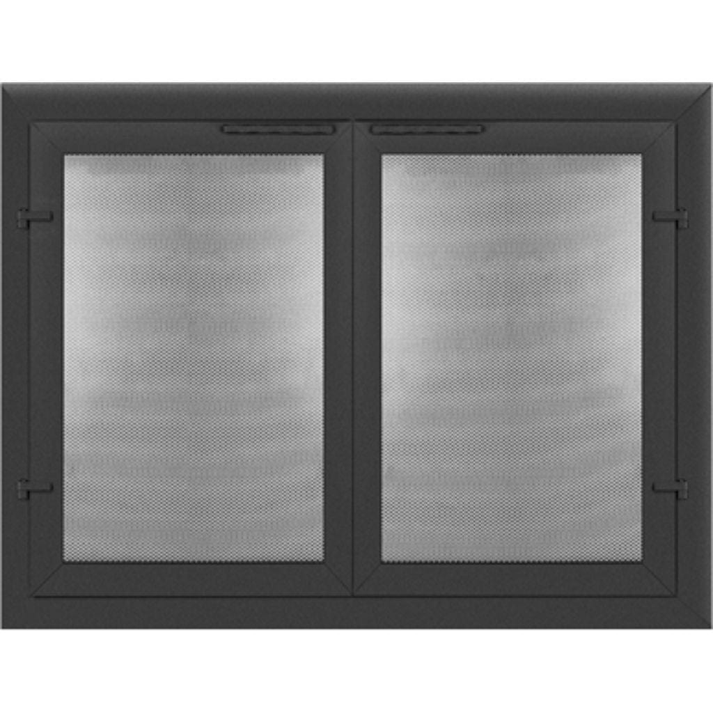 Thermo-Rite Normandy Collection Custom Glass Fireplace Door