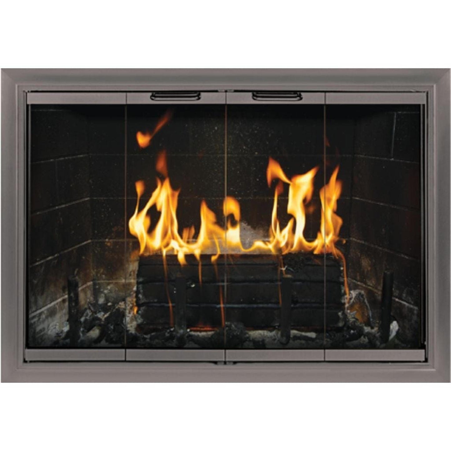 Thermo-Rite Z-Laser Zero Clearance Custom Glass Fireplace Door
