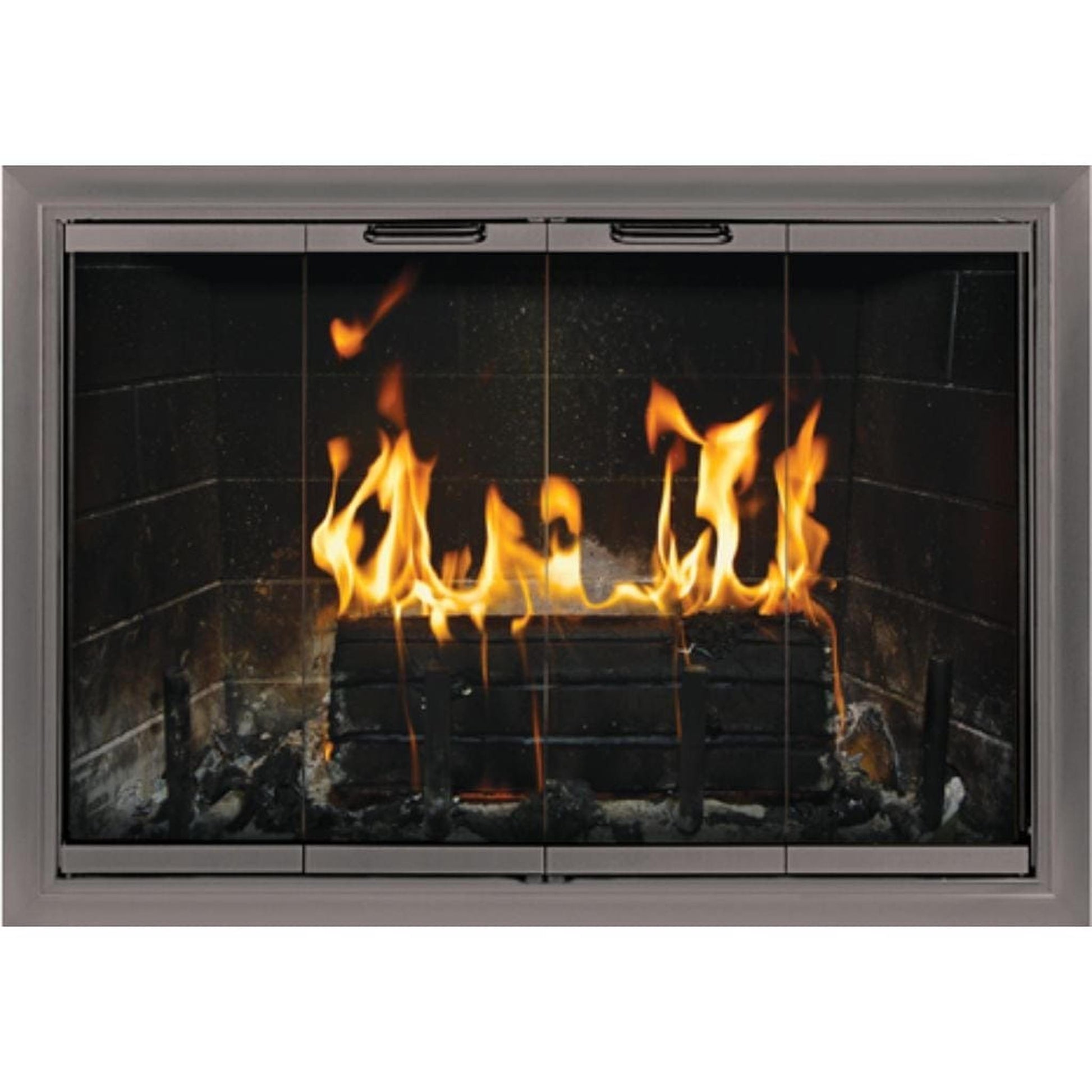 Thermo-Rite Z-Laser Zero Clearance Custom Glass Fireplace Door