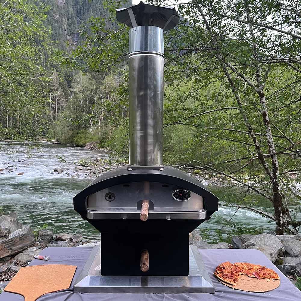 Timber Stoves Pizza Hood for Big and Lil' Timber Pellet Patio Heater