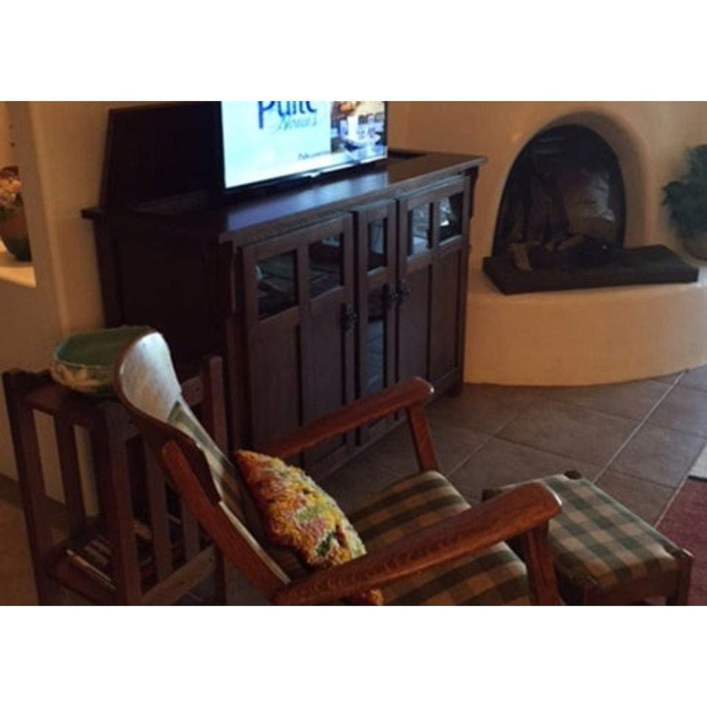 Touchstone Bungalow Smart TV Lift Cabinet for 60" Flat Screen TVs With Whisper Lift II Pro