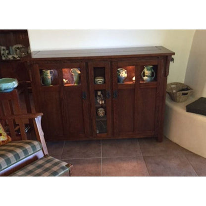 Touchstone Bungalow Smart TV Lift Cabinet for 60" Flat Screen TVs With Whisper Lift II Pro w/Swivel