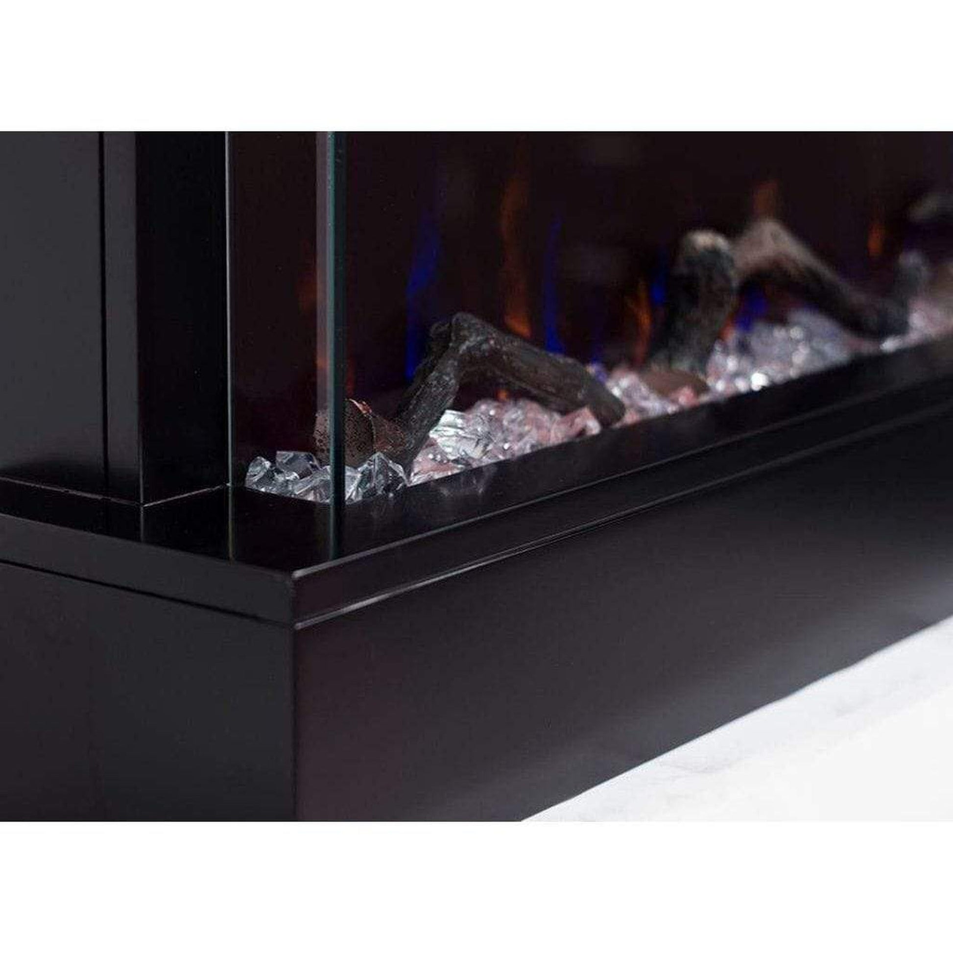 Touchstone Chesmont 50" Wall Mount 3-Sided Smart Electric Fireplace (Alexa/Google Compatible)