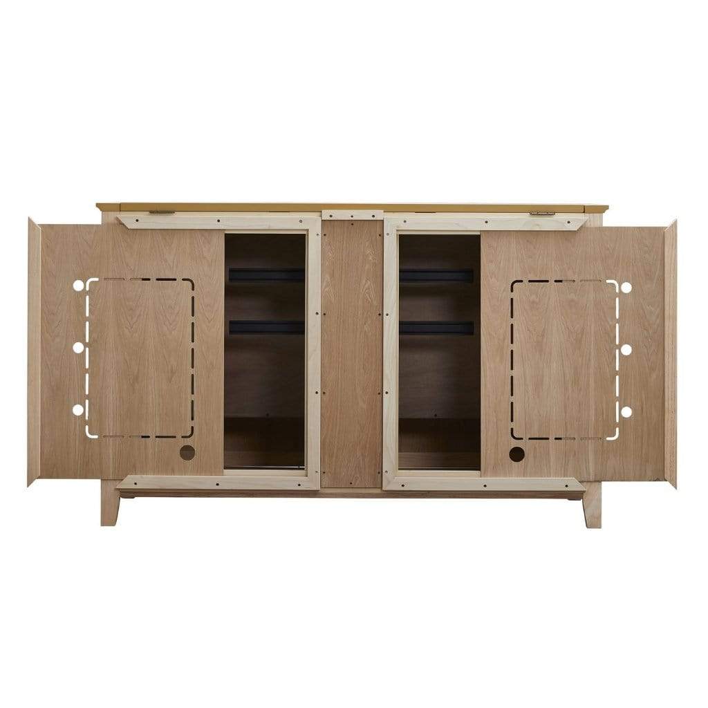 Touchstone Claymont Unfinished TV Lift Cabinet for 65" Flat screen TVs