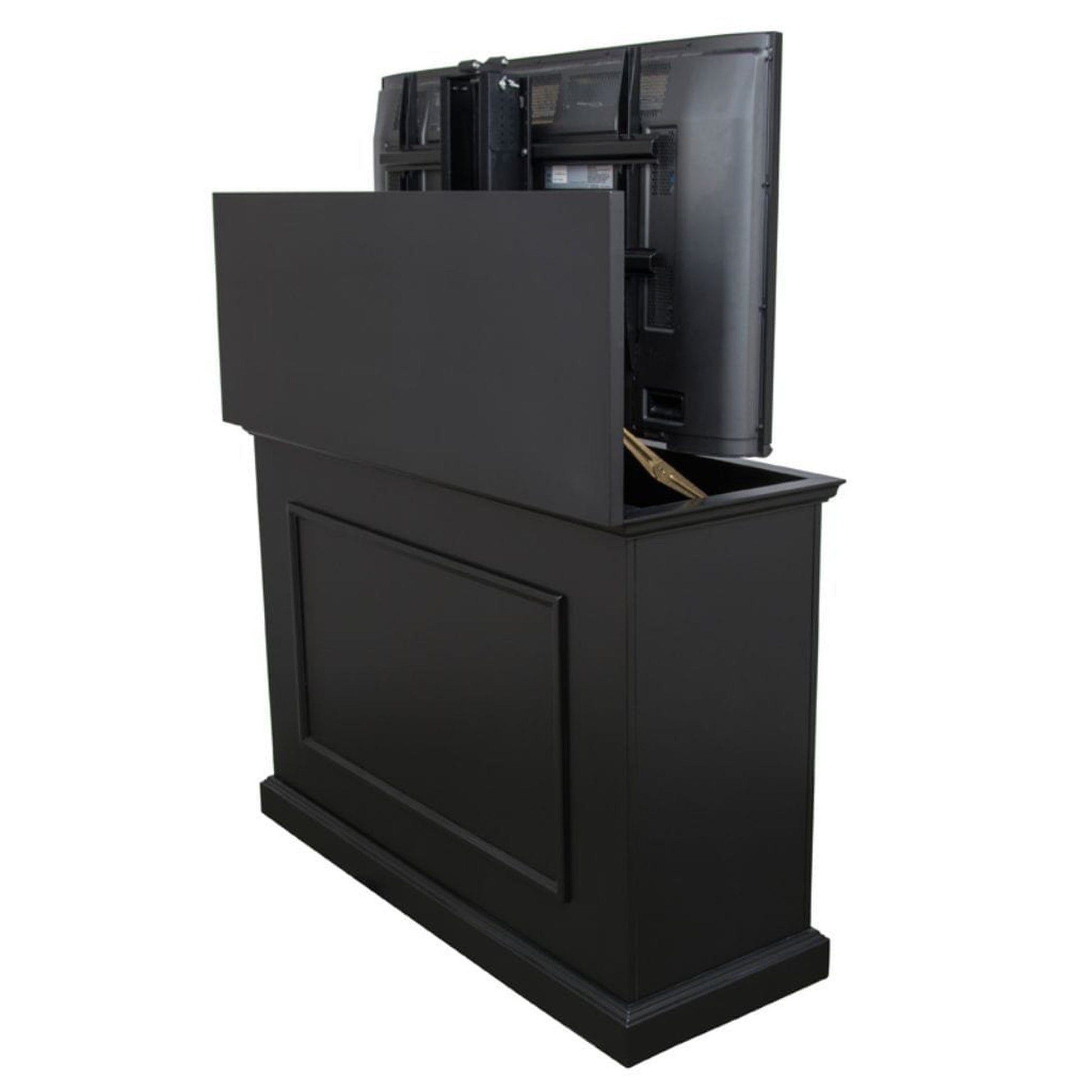 Touchstone Elevate Black Smart TV Lift Cabinet for 50" Flat Screen TVs With SRV Smart WiFi Lift