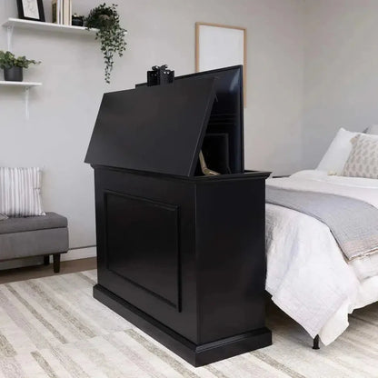 Touchstone Elevate Black Smart TV Lift Cabinet for 50" Flat Screen TVs With SRV Smart WiFi Lift