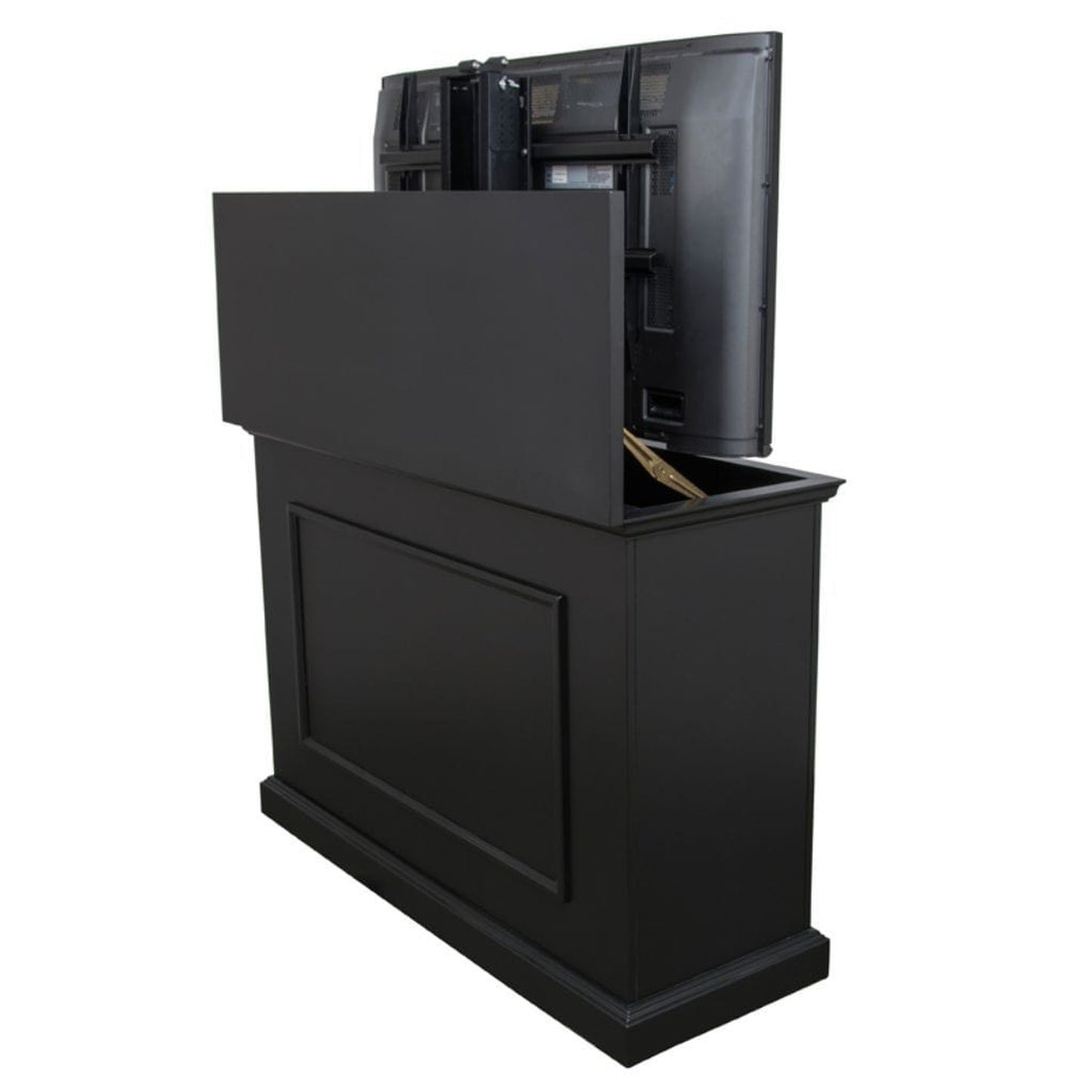 Touchstone Elevate Black Smart TV Lift Cabinet for 50" Flat Screen TVs With SRV Smart WiFi Lift w/Swivel