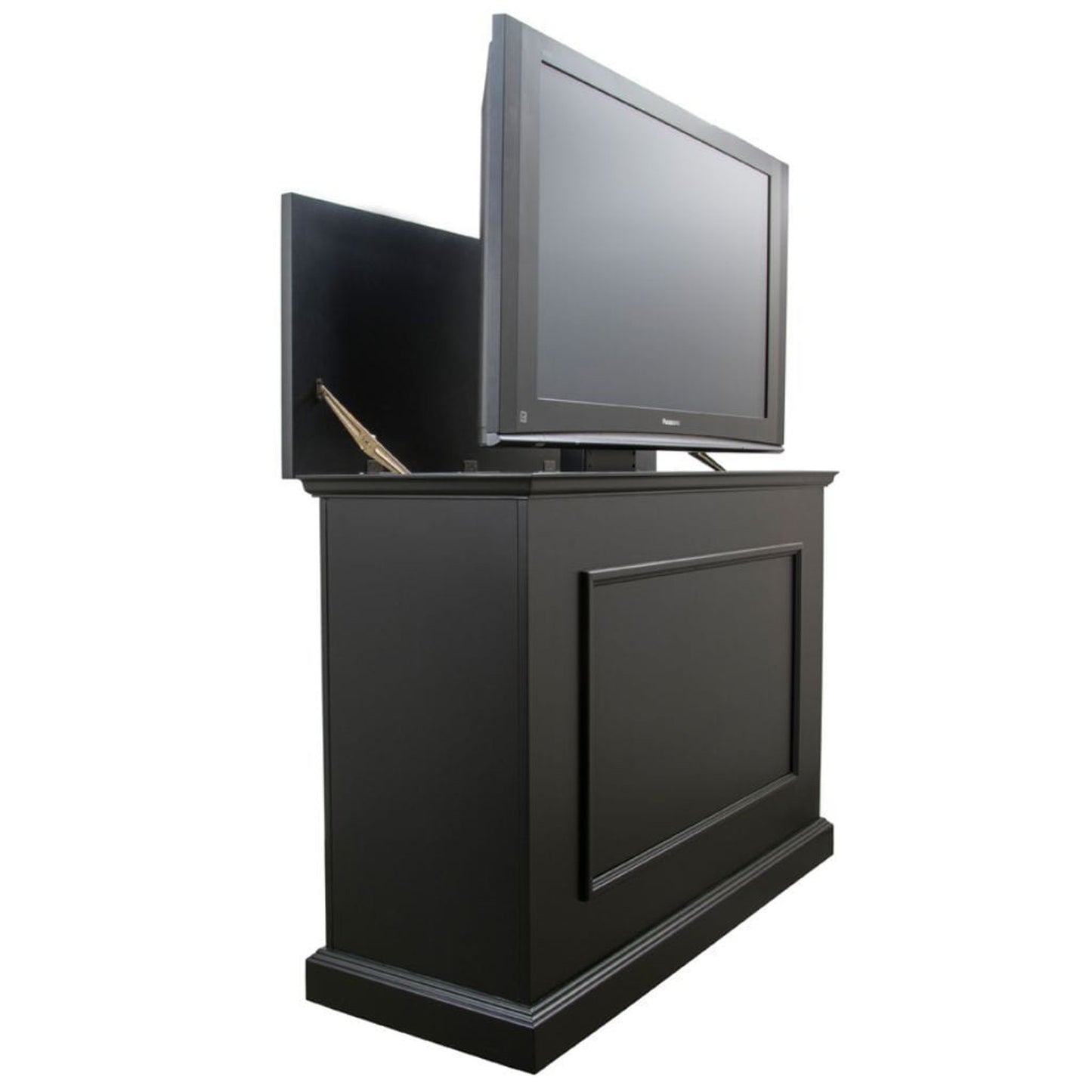 Touchstone Elevate Black Smart TV Lift Cabinet for 50" Flat Screen TVs With SRV Smart WiFi Lift w/Swivel