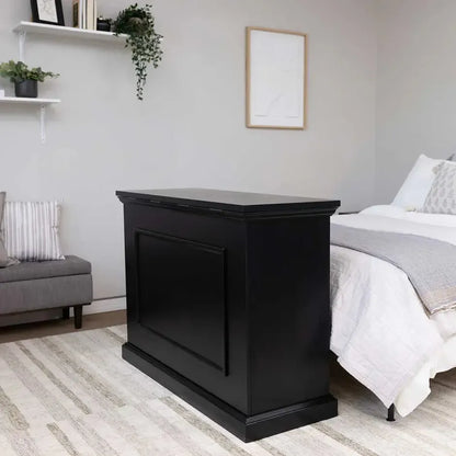 Touchstone Elevate Black Smart TV Lift Cabinet for 50" Flat Screen TVs With SRV Smart WiFi Lift w/Swivel