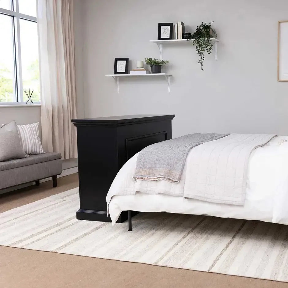 Touchstone Elevate Black Smart TV Lift Cabinet for 50" Flat Screen TVs With SRV Smart WiFi Lift w/Swivel