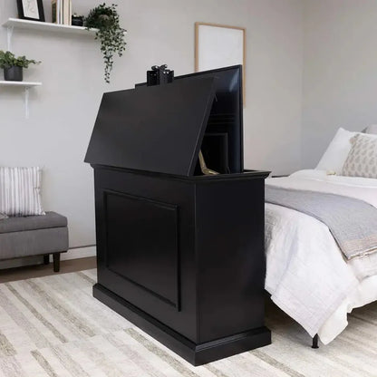 Touchstone Elevate Black Smart TV Lift Cabinet for 50" Flat Screen TVs With SRV Smart WiFi Lift w/Swivel