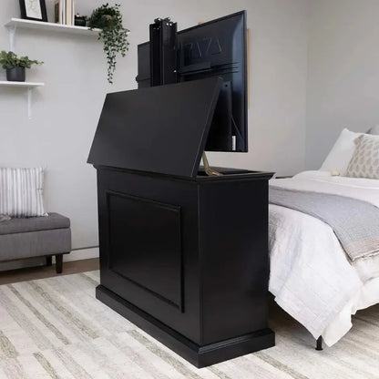 Touchstone Elevate Black Smart TV Lift Cabinet for 50" Flat Screen TVs With SRV Smart WiFi Lift w/Swivel