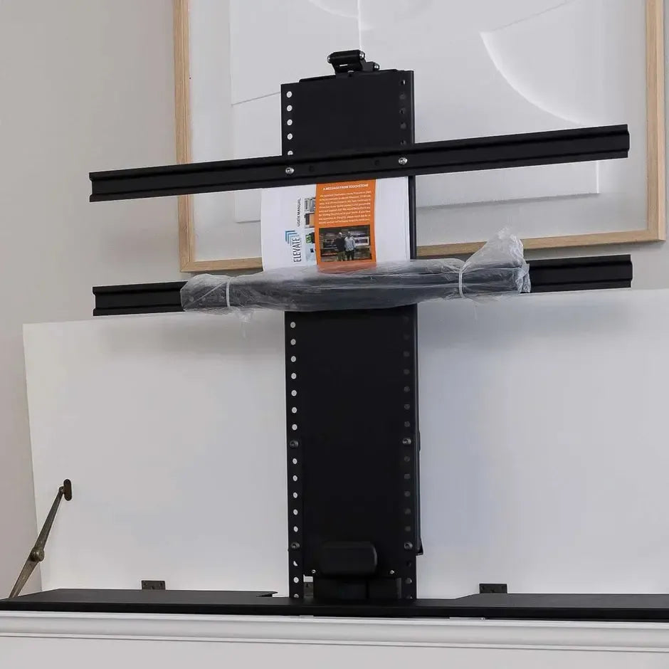 Touchstone Elevate Espresso Smart TV Lift Cabinet for 50" Flat Screen TVs With SRV Smart WiFi Lift w/Swivel