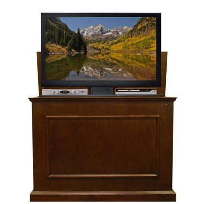 Touchstone Elevate Espresso Smart TV Lift Cabinet for 50" Flat Screen TVs With SRV Smart WiFi Lift w/Swivel
