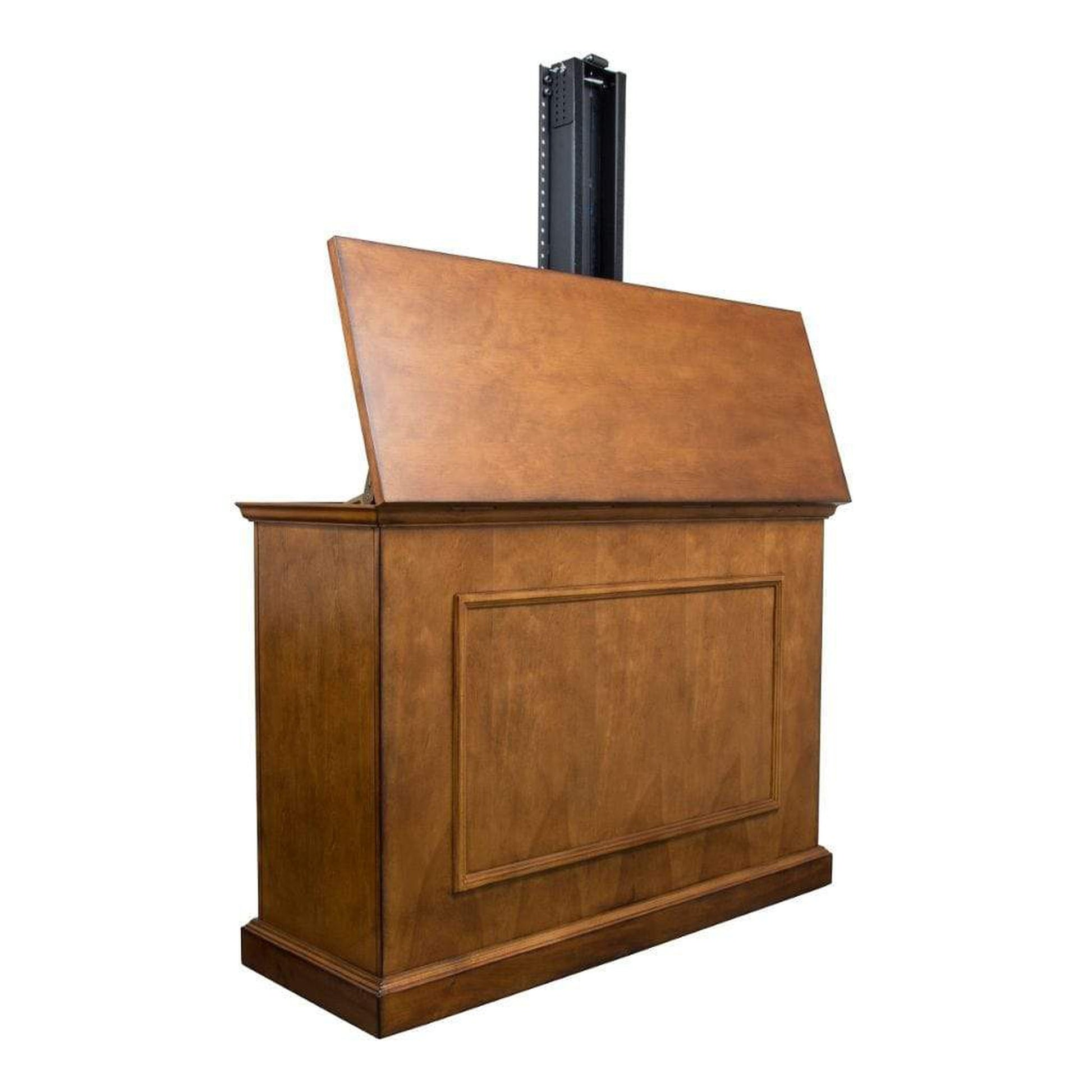 Touchstone Elevate Honey Oak Smart TV Lift Cabinet for 50" Flat Screen TVs With SRV Smart WiFi Lift w/Swivel
