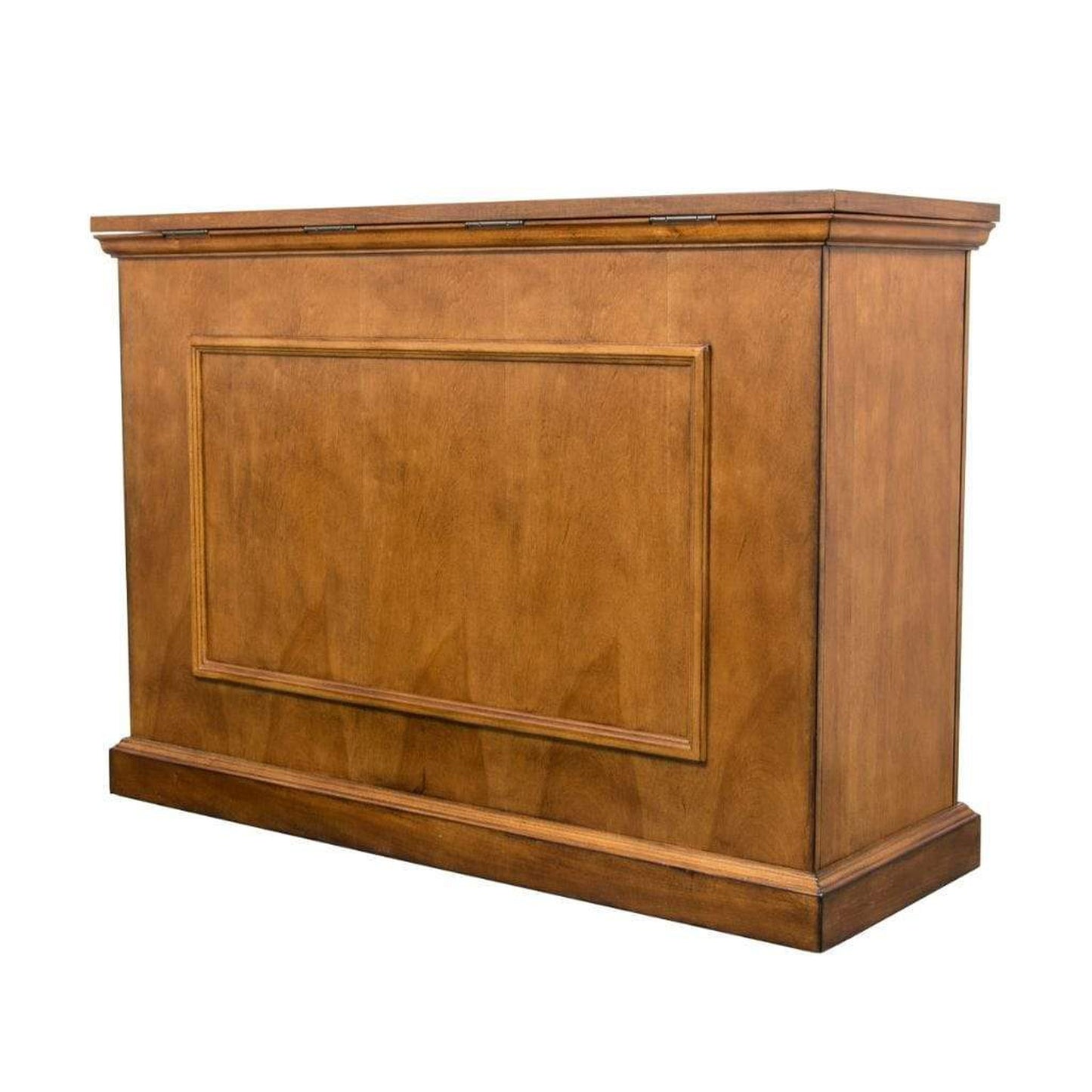 Touchstone Elevate Honey Oak Smart TV Lift Cabinet for 50" Flat Screen TVs With SRV Smart WiFi Lift w/Swivel