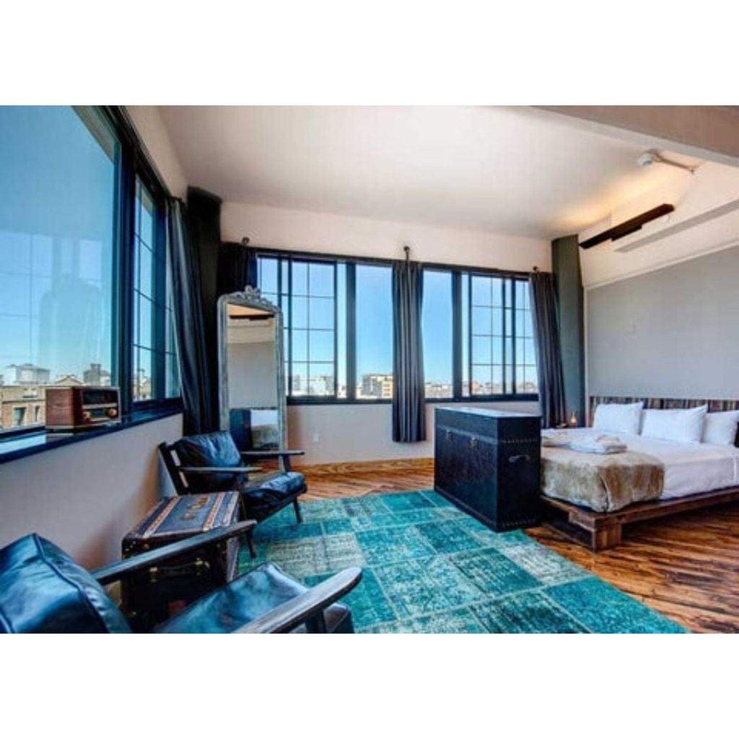 Touchstone Elevate Leather Vintage Trunk Smart TV Lift Cabinet for 48" Flat Screen TVs With SRV Smart WiFi Lift w/Swivel