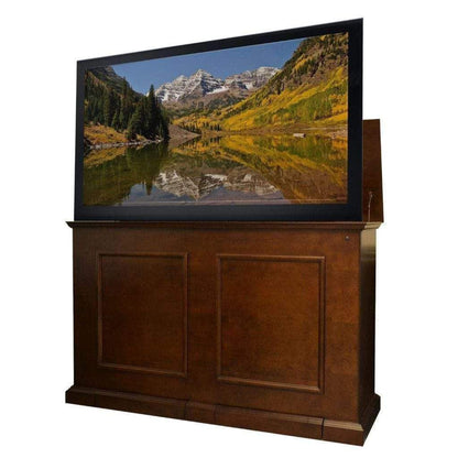 Touchstone Grand Elevate Espresso Smart TV Lift Cabinet for 65" Flat Screen TVs With Whisper Lift II Pro w/Swivel